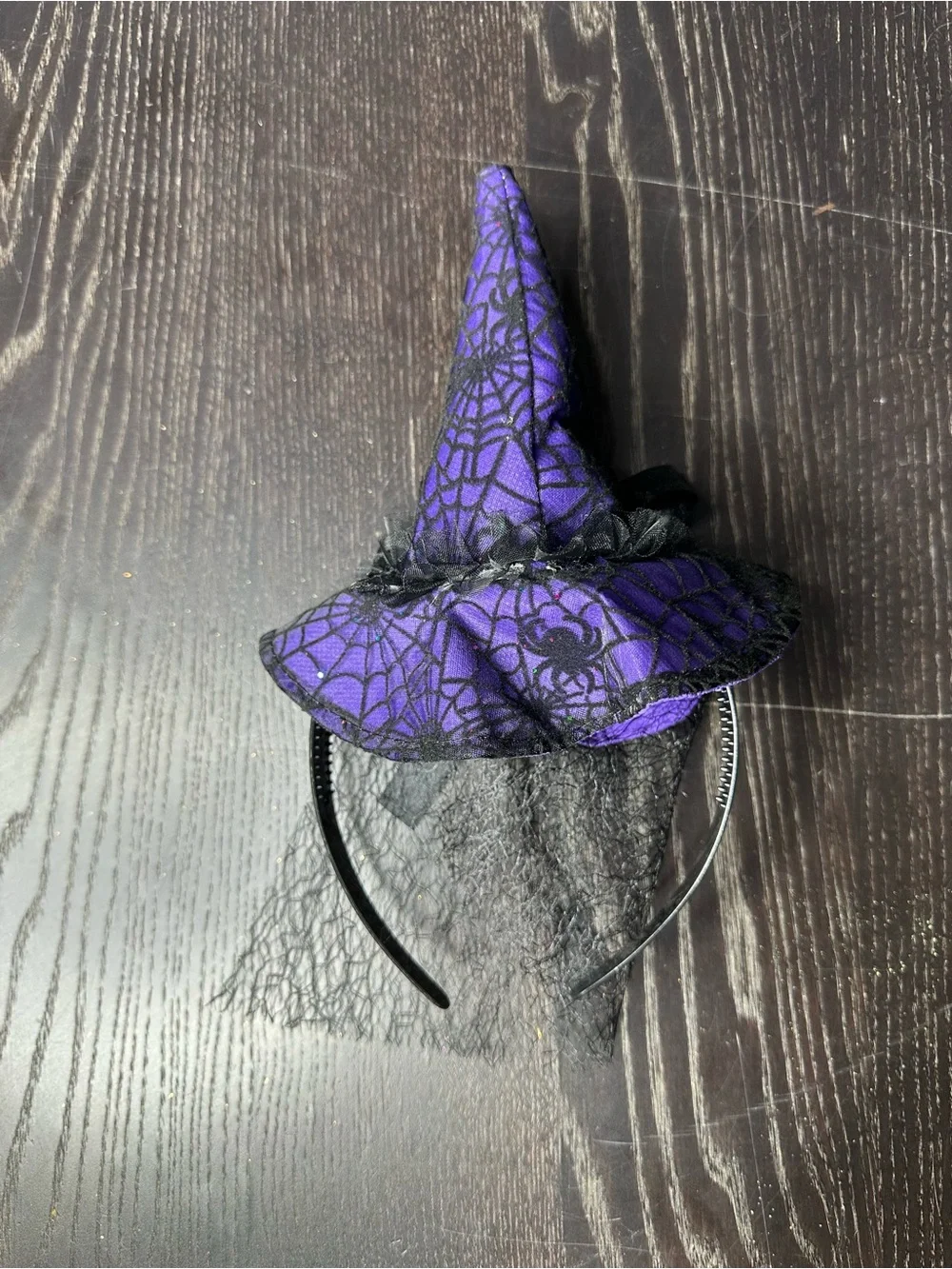 Kids Halloween Headband Set - Black Pirate and Colorful Witch Hats